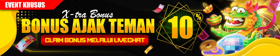 BONUS AJAK TEMAN MAIN DI KONEK4D DENGAN MIN DEPO 10K